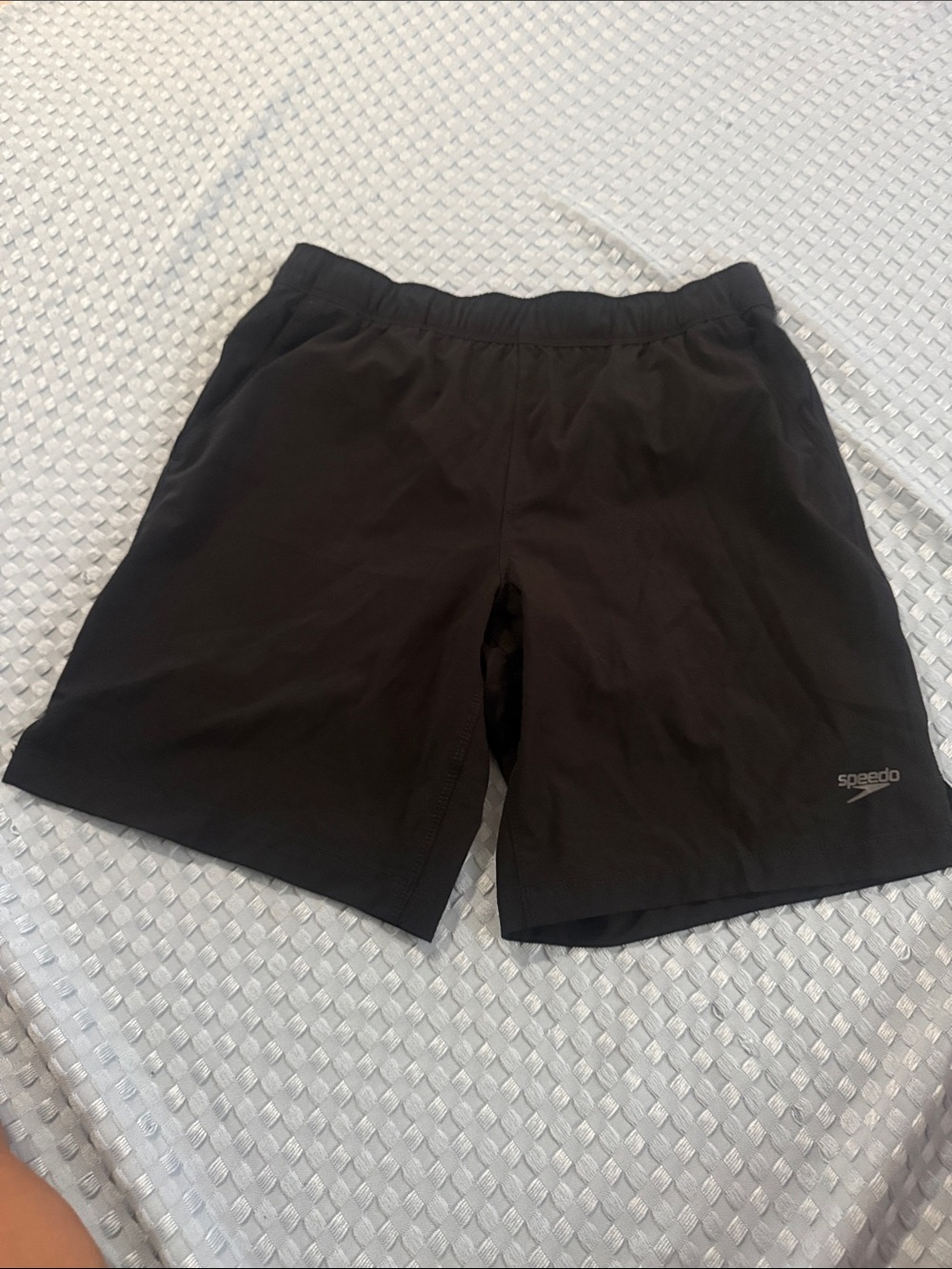 Speedo Black Men's Athletic Swim Shorts